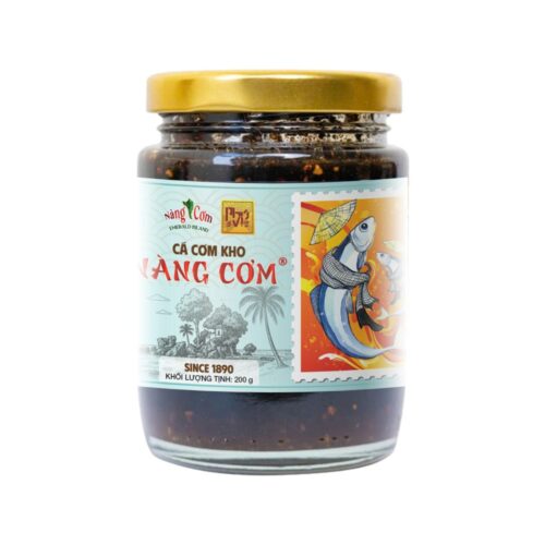 Cá cơm kho Nàng Cơm - Hũ thủy tinh 200gr - Hương vị truyền thống 135 năm