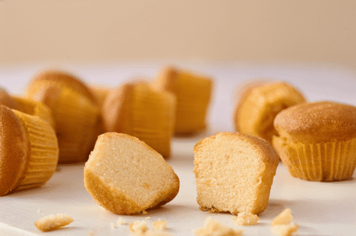 Bánh bông lan vị cam ZCake 180gr - Bánh ăn kiêng thuần chay không đường tinh luyện