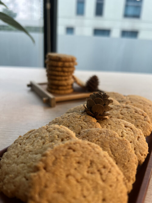 Bánh quy xốp dừa ZCake - Hộp 200gr - Bánh ăn kiêng không đường tinh luyện