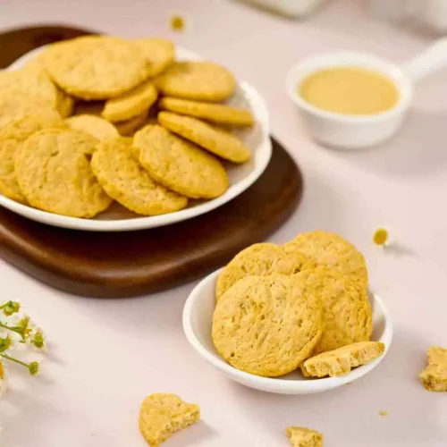 Cookies hạnh nhân dừa ZCake - Hộp 150gr - Bánh ăn kiêng không đường tinh luyện