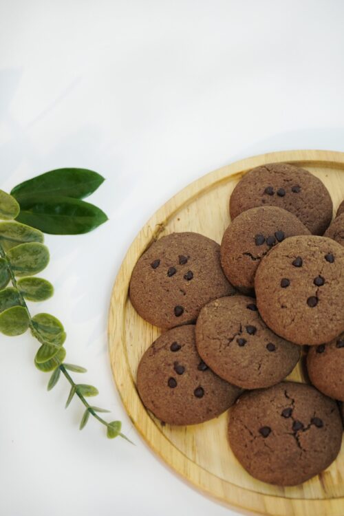 Cookies Cacao Choco Chip ZCake 150gr - Món ăn kiêng thuần chay không đường tinh luyện