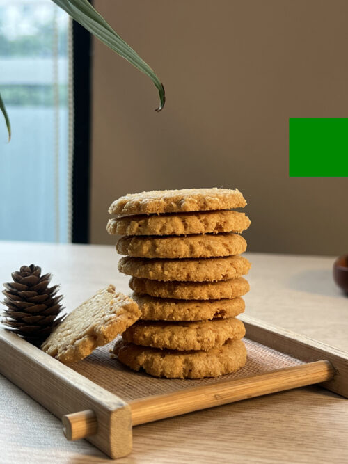 Bánh quy xốp dừa ZCake - Hộp 200gr - Bánh ăn kiêng không đường tinh luyện