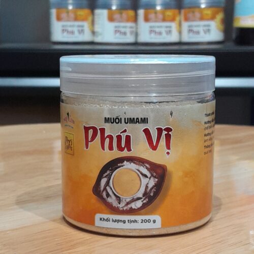 Ảnh 3 Muối Umami Phú Vị - Hộp nhựa 200gr - Hương vị truyền thống 135 năm - thương hiệu Nàng Cơm