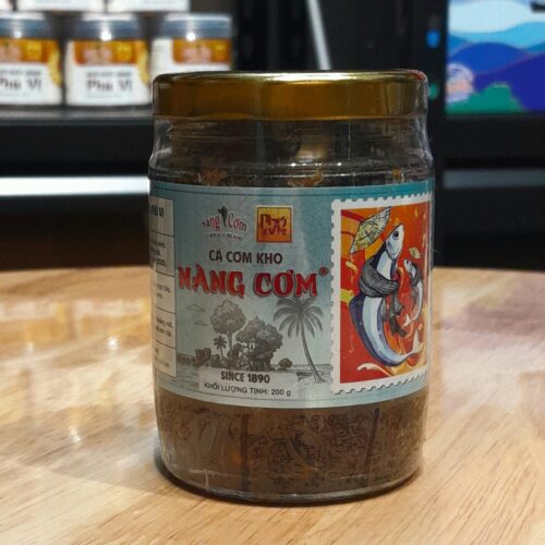 Cá cơm kho Nàng Cơm - Hũ thủy tinh 200gr - Hương vị truyền thống 135 năm