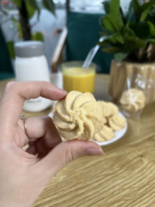 Ảnh 3 Bánh quy bơ mặn ZCake - Hộp 150gr - Bánh ăn kiêng thuần chay không đường tinh luyện