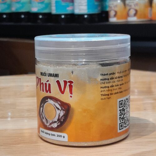 Ảnh 4 Muối Umami Phú Vị - Hộp nhựa 200gr - Hương vị truyền thống 135 năm - thương hiệu Nàng Cơm