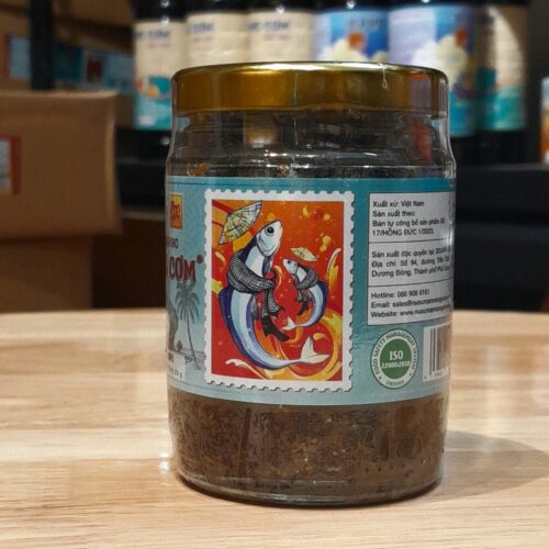 Cá cơm kho Nàng Cơm - Hũ thủy tinh 200gr - Hương vị truyền thống 135 năm