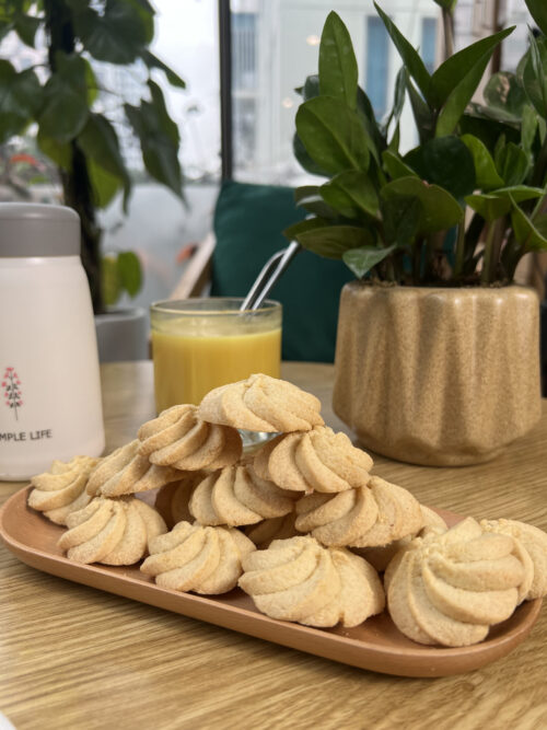 Ảnh 4 Bánh quy bơ mặn ZCake - Hộp 150gr - Bánh ăn kiêng thuần chay không đường tinh luyện