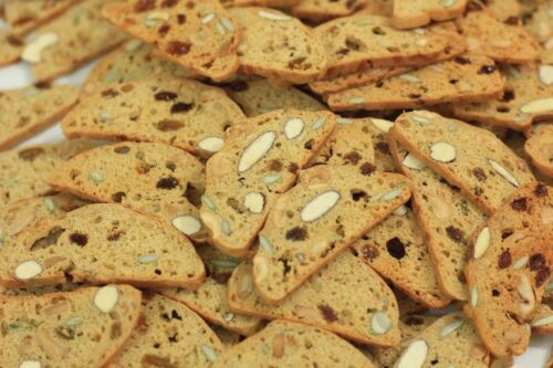 Biscotti mix hạt ZCake - Hộp 150gr - Bánh ăn kiêng thuần chay không đường tinh luyện