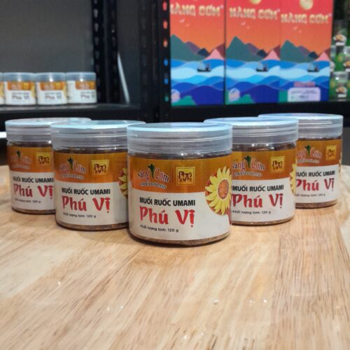Ảnh 6 Muối ruốc Umami Phú Vị - Hộp nhựa 120gr - Hương vị truyền thống 135 năm - thương hiệu Nàng Cơm