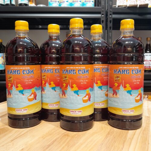 Ảnh 6 Nước chấm Nàng Cơm Long - Chai nhựa 1L - Hương vị truyền thống 135 năm