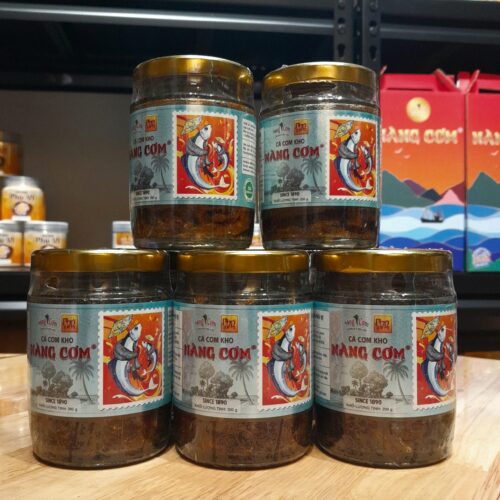 Cá cơm kho Nàng Cơm - Hũ thủy tinh 200gr - Hương vị truyền thống 135 năm