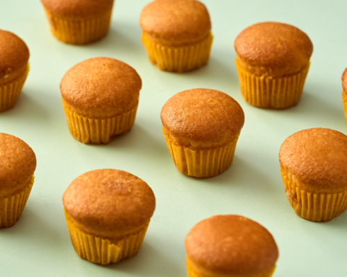 Bánh bông lan vị cam ZCake 180gr - Bánh ăn kiêng thuần chay không đường tinh luyện