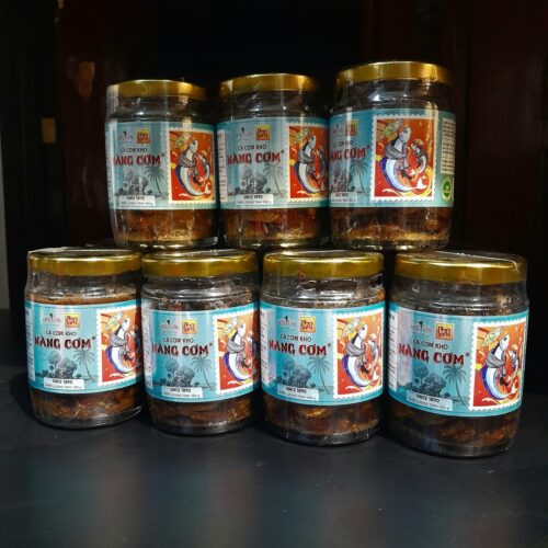 Cá cơm kho Nàng Cơm - Hũ thủy tinh 200gr - Hương vị truyền thống 135 năm