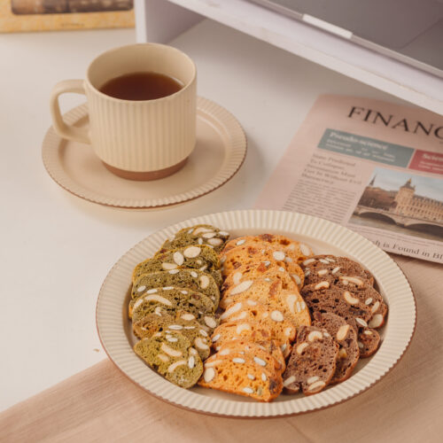 Biscotti mix hạt ZCake - Hộp 150gr - Bánh ăn kiêng thuần chay không đường tinh luyện