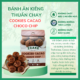 Cookies Cacao Choco Chip ZCake 150gr - Món ăn kiêng thuần chay không đường tinh luyện