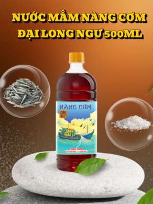 Nước mắm Nàng Cơm Đại Long Ngư 12 độ đạm - Chai nhựa 1L -  Hương vị truyền thống 135 năm