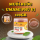 Green Natural Skincare Product Display Instagram Post Muối ruốc Umami Phú Vị - Hộp nhựa 120gr - Hương vị truyền thống 135 năm - thương hiệu Nàng Cơm