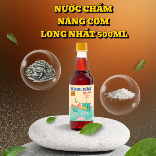 Green Natural Skincare Product Display Instagram Post Nước chấm Nàng Cơm Long Nhất - Chai nhựa 500ml - Hương vị truyền thống 135 năm