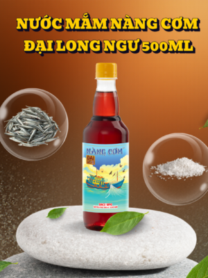 Green Natural Skincare Product Display Instagram Post Nước mắm Nàng Cơm Đại Long Ngư 12 độ đạm - Chai PET 500ml - Hương vị truyền thống 135 năm