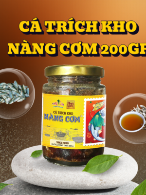 Green Natural Skincare Product Display Instagram Post Cá trích kho 200gr - Hũ thủy tinh 200gr - Hương vị truyền thống 135 năm