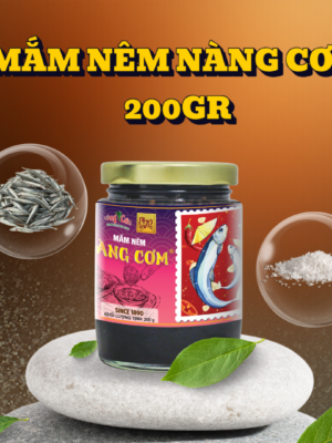 Mắm nêm cá cơm Nàng Cơm Phú Quốc - Hũ thủy tinh 200gr -  Hương vị truyền thống 135 năm