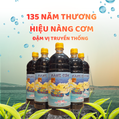 Xanh lá matcha thiên nhiên nước uống instagram post Nước mắm Nàng Cơm Đại Long Ngư 12 độ đạm - Chai nhựa 1L - Hương vị truyền thống 135 năm