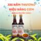 Nước mắm Nàng Cơm Sọc Phấn 20 độ đạm - Chai thủy tinh 520ml - Hương vị truyền thống 135 năm
