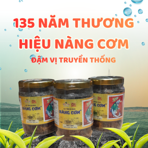 Cá trích kho 200gr - Hũ thủy tinh 200gr - Hương vị truyền thống 135 năm