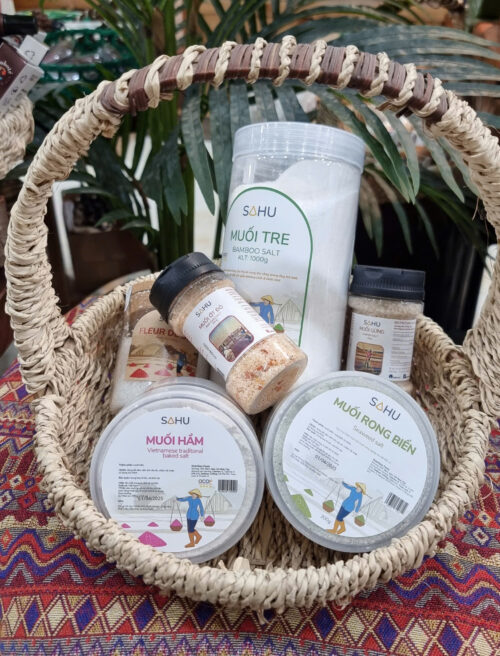 Ảnh 4 Muối Hột Sahu - Túi 1kg - Tinh Hoa Muối Biển Sa Huỳnh Truyền Thống