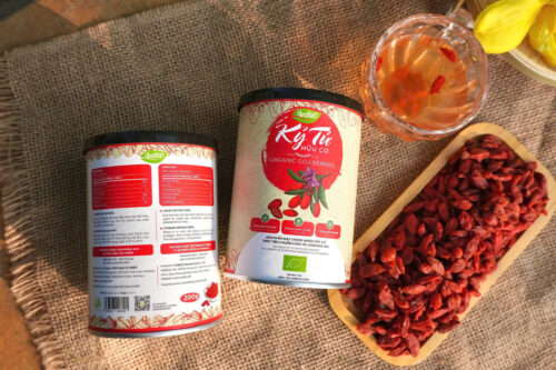 Kỷ Tử Hữu Cơ Anbio – Hộp 200g – “Trái Cây Thiên Đường” Cho Sức Khỏe Vàng