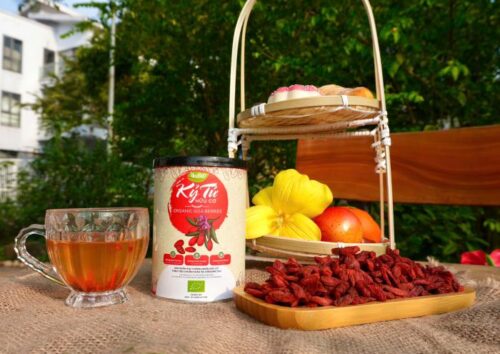 Kỷ Tử Hữu Cơ Anbio – Hộp 200g – “Trái Cây Thiên Đường” Cho Sức Khỏe Vàng