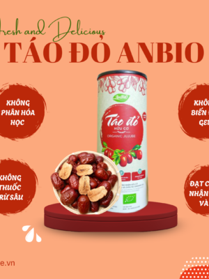 Táo Đỏ Hữu Cơ Anbio – Hộp 450g – Đánh Thức Vẻ Đẹp Và Sức Sống Từ Thiên Nhiên