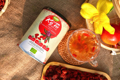 Kỷ Tử Hữu Cơ Anbio – Hộp 200g – “Trái Cây Thiên Đường” Cho Sức Khỏe Vàng