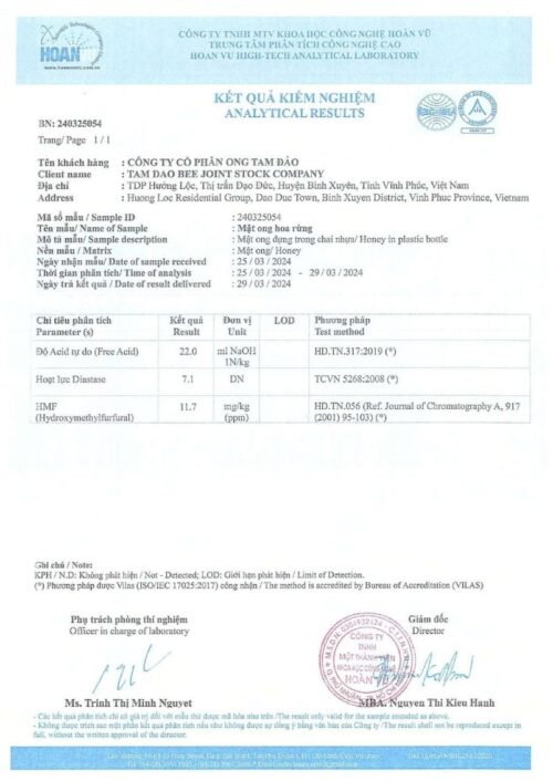 14 Mật Ong Hoa Rừng - Lọ 500g – Tinh Túy Mùa Hè Từ Núi Rừng Phía Bắc