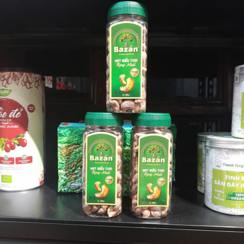 z7479880065329_446c338e1dac90140074ce32246403ed Hạt Điều Rang Muối Bazan - Hộp Nhựa 300g - Chuẩn Vị Bình Phước, Giòn Rụm, Còn Vỏ Lụa